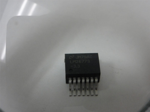 TI LM2677S-3.3; Lot-3 Voltage Regulators; 3.3V; 5A