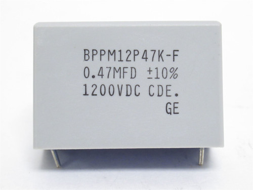 Cornell BPPM12P47K-F; Lot-4 Film Capacitors; 0.47MFD; +/-10%