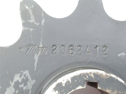 Martin 2062A12; Double Pitch Sprocket; 12-Teeth; 1-1/2"ID