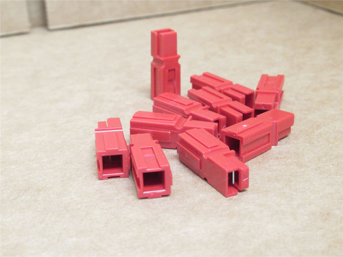Anderson 1327; Lot-10; Connector Housing; Red; 1 Position