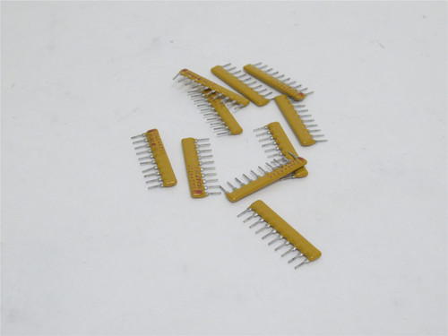 Dale 10A1-471G; Lot-10 Resistor Array;  4.7K 10 PIN SIP
