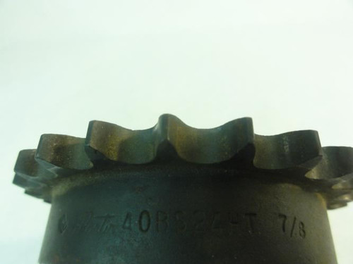 Martin 40BS24HT-7/8; Sprocket # 40; 24T; 7/8"ID