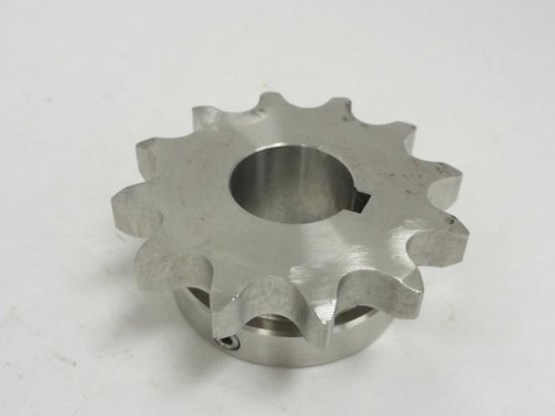 Cantrell 80B12-1-1/2; SS Sprocket # 80; 12T; 1-1/2"ID