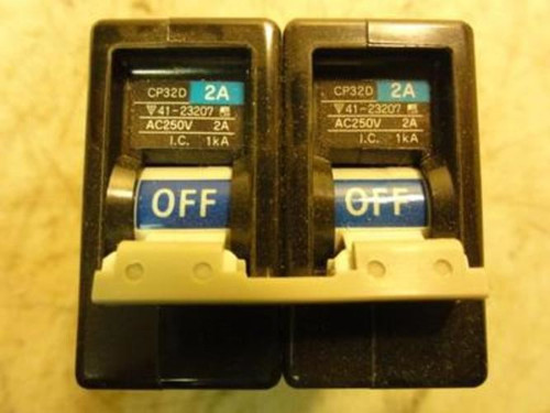 Fuji Electric CP32D2; Circuit Protector 2A 250Vac
