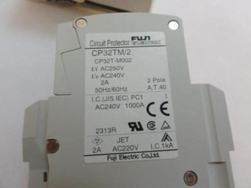 Fuji CP32TM/2; Circuit Breaker; 2Amp; 2 pole