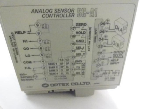 Optex SC-A1; Sensor Controller