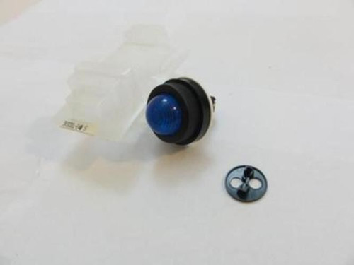 Fuji DR30DOL-E3S; Domed Pilot Light; Blue; 30V 1W Max.