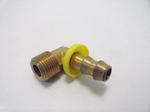 MFG- 9386190; Brass Pneumatic Fitting 3/8" Barb to NPT