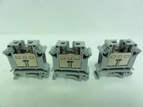 Phoenix Contact 3006153; Lot-3 Terminal Blocks 600V 85A 4-22AWG