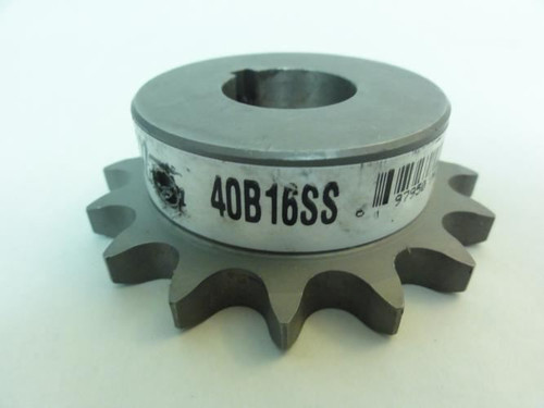 Martin 40B16SS-7/8; Sprocket #40; 16T; 7/8" ID