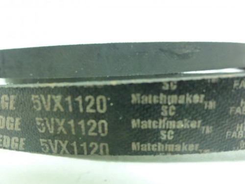 Goodyear 5VX1120; Conveyor Belt 0.625" Width; 112" Length