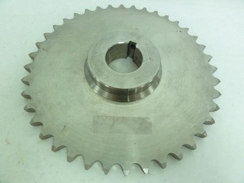 Tri-Clover 60B40SS-1-3/4; SS Sprocket; # 60; 1-3/4"ID; 40Teeth