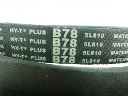 Continental B78; Belt 0.6562" Width; 81" Length
