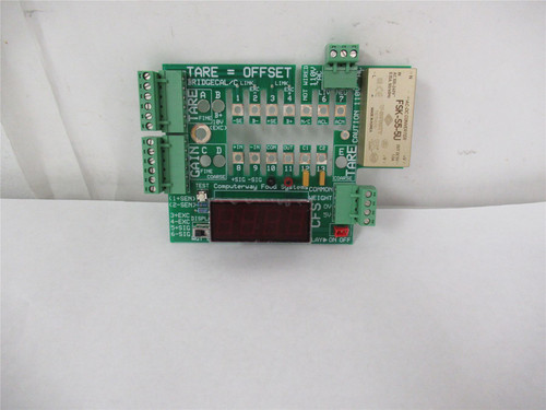 Computerway 103020; Scale Calibration Meter Board
