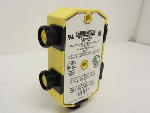 Woodhead 406P401; JXN Box; Molded; 600V; 7A; Multiport