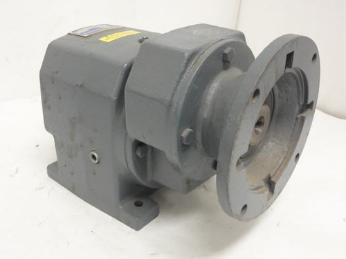 Boston Gear F843B-56K-B5; Gear Reducer; 54:28 Ratio; .76Hp In