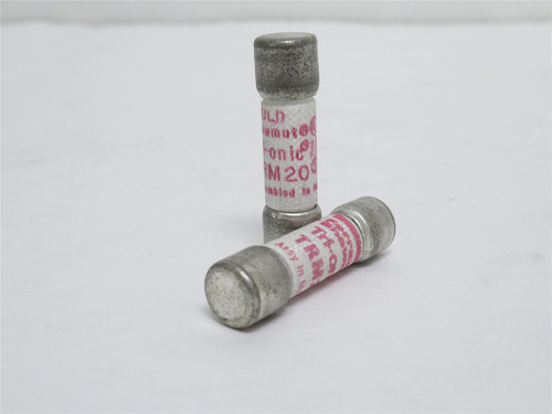 Shawmut TRM20; Lot-2; Time Delay Fuse; 20A; 250VAC