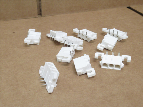 AMP 2-350943-0; Lot-10 Header Connector; 3Pos; 6.5mm