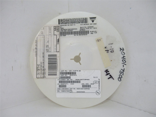 Vishay CRCW1206750RFKEA; Lot-3000 Chip Resistor;750ohms; +-1%