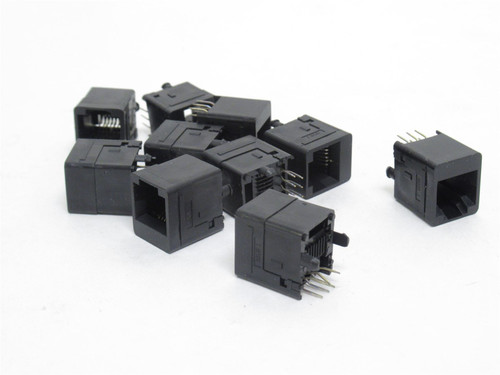 Molex 424106170; Lot-10 Jack Modular Connectors; Vertical