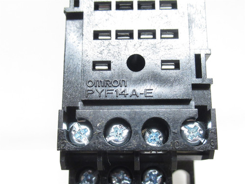Omron PYF14A-E; Relay Socket; 14 Pin; 250VAC; 5 Amps