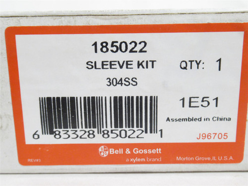 Bell and Gossett 185022; Shaft Sleeve Kit; SS; Size: 1.625"