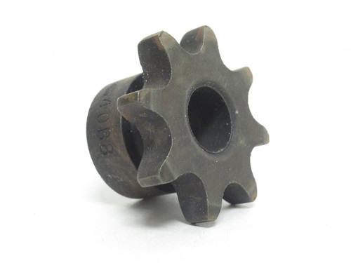 Martin 40B8-1/2; Sprocket #40; 8 Teeth; 1/2"ID; No Key Way