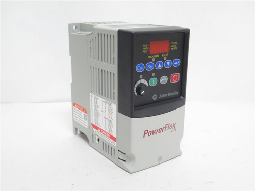 Allen-Bradley 22A-A4P5N104; AC Drive 1HP 240VACIN-1ph OUT-3ph