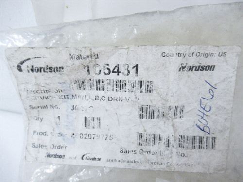 Nordson 105431; Valve Drain Assembly Replacement Kit