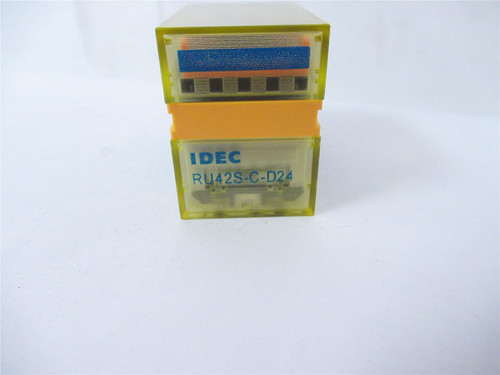 IDEC RU42S-C-D24; Relay Gen Purpose 4PDT 3A Coil: 24VDC