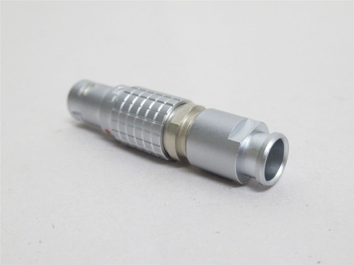 Lemo FGG.1B.803.ZLA2; Circular Connector; 4 (3+1 Coax)