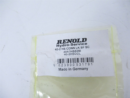 Renold 40A2HSS261; Connecting Chain Link 40-2HS CONN LK SF SC