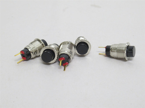 C&K 8532SZQE2; Lot-5; Pushbutton Switches; 1A; 120VAC