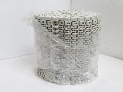 Intralox CT610-RGAC-7.9; White Conveyor Belt; 7.9" W x 11' L
