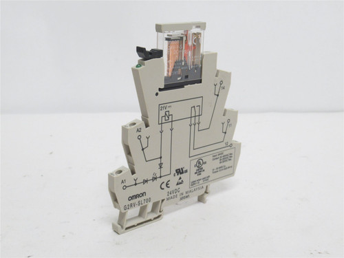Omron G2RV-SL700-DC24; Relay; GP; 6A; 24VDC Input; SPDT