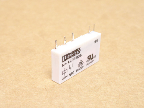 Phoenix 2961105; Relay; 6A; 250VAC; SPDT; 5-Pin