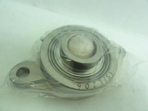 IPTCI SUCSFL-206-18; SS Flange Bearing; Two-Bolt; 1.125"ID