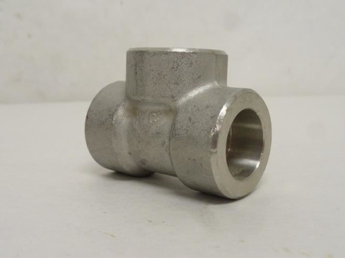 Industry-Std 2UE33; Socket Weld Pipe Union Tee SS-304 1/2"