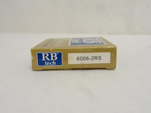 RB tech 6006-2RS; Ball Bearing 30mmID x 55mmOD x 13mm Wide