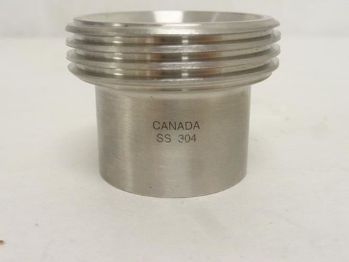 Industry-Std 13Y396; Sanitary Ferrule SS-304 1-1/2"; Threaded