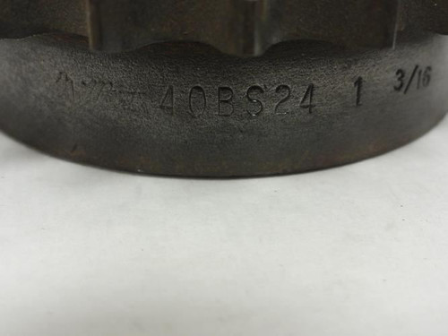 Martin 40BS24-1-3/16; Sprocket # 40; 24Teeth; 1-3/16"ID
