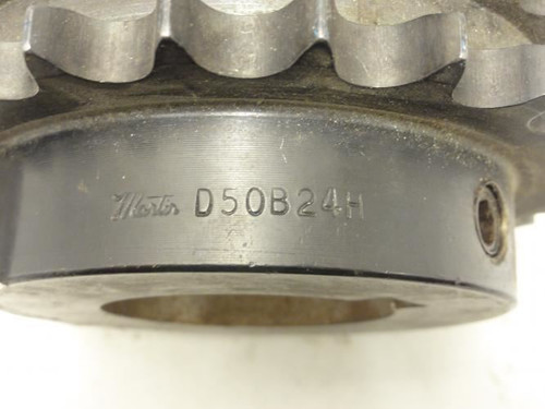 Martin D50B24H-2; Double Strand Sprocket # 50; 24T; 2"ID
