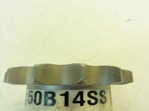 Martin 50B14SS-5/8; Sprocket # 50; 14T; 5/8"ID; SS