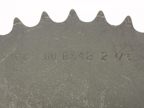 Martin 60BS42-2-7/16; Sprocket # 60; 42T; 2-7/16"ID