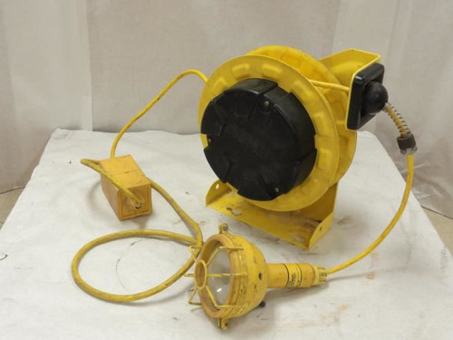 Woodhead 980-1610S; Cord Reel With Lamp; 125VAC; 7.5A