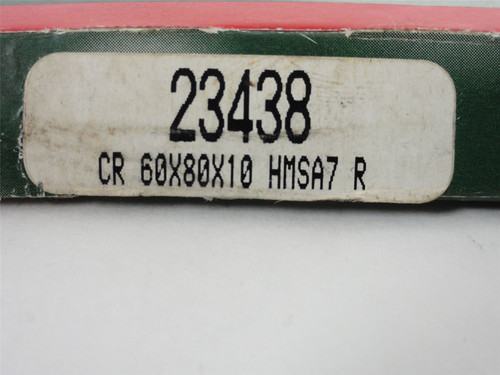 CR 23438; Oil Seal; 60mm ID; 80mm OD; 10mm Width