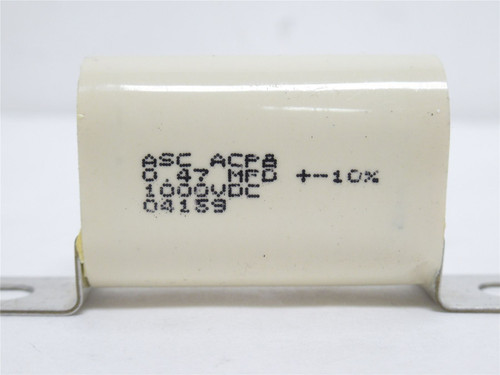ASC ACP8; Lot-8 Capacitors; 0.47MFD +/-10%; 1000VDC