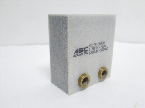 ASC YK128-08338; Capacitor 1.5mfd +/-10% 1200VDC/500VAC