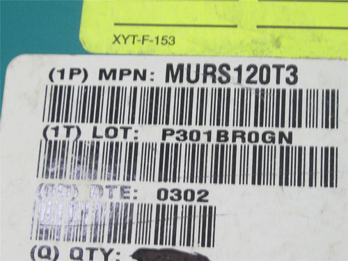Onsemi MURS120T3; Lot-1500 Rectifier; 200V; 1A