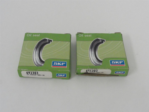 SKF 692303; Lot-2 Oil Seals; 25mm Shaft; 35mm OD; 7mm Width